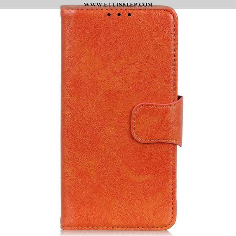 Etui Folio do Poco M4 5G Dwoina Skóry Nappa